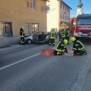 Verkehrsunfall in Taufkirchen
