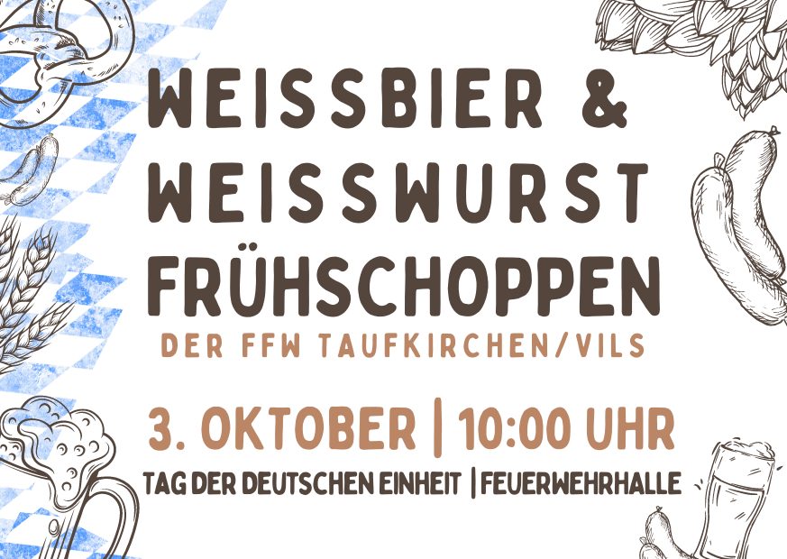 Read more about the article 3. Weißbier und Weißwurst Frühschoppen